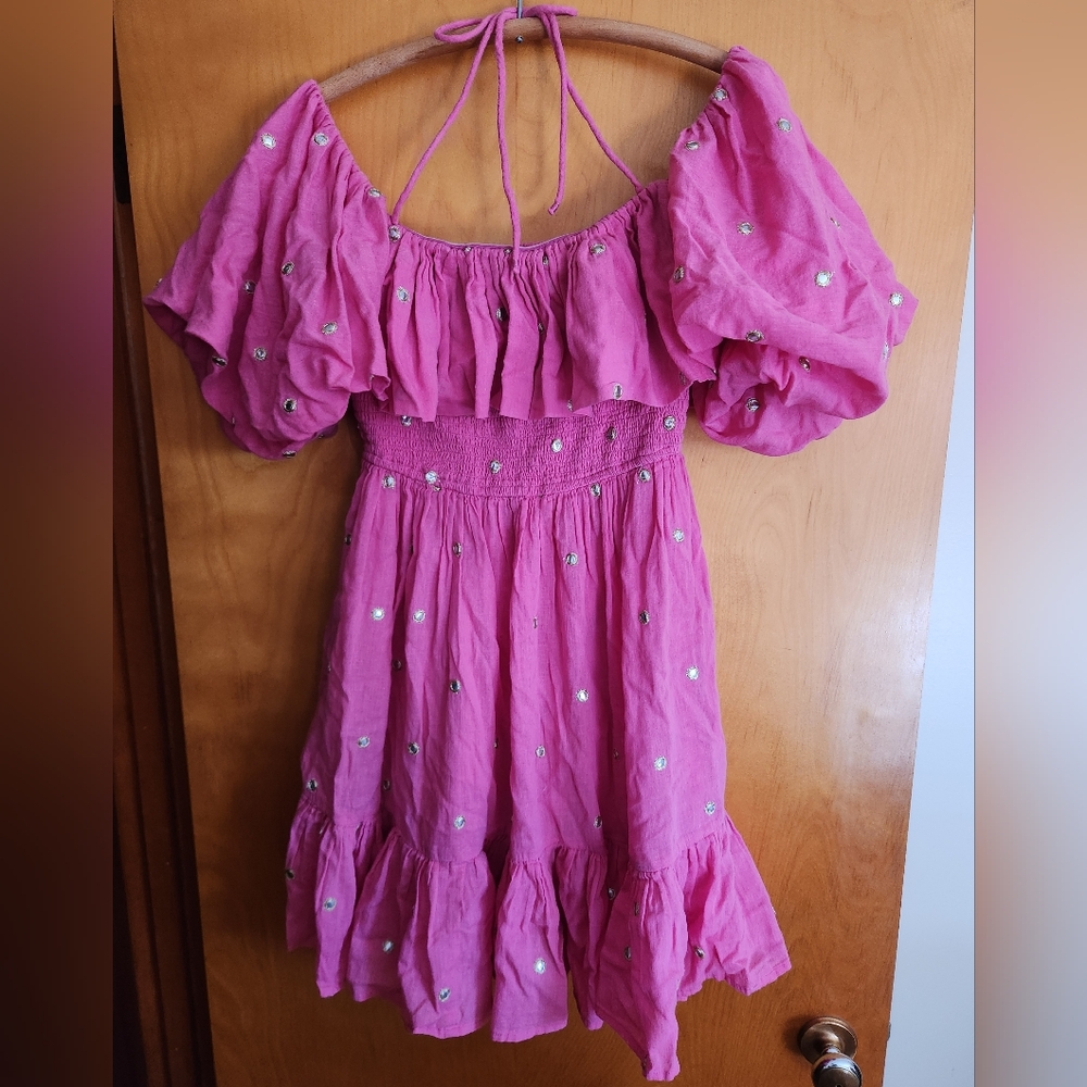 Love The Label Frilly Pink Dress